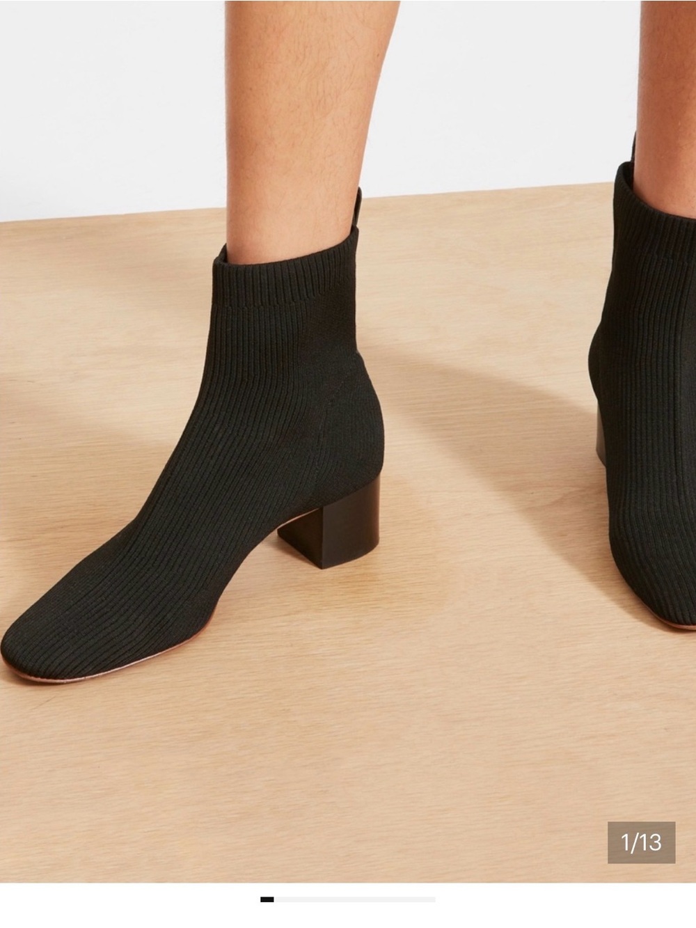 Everlane The Glove Boot in Black Size 8